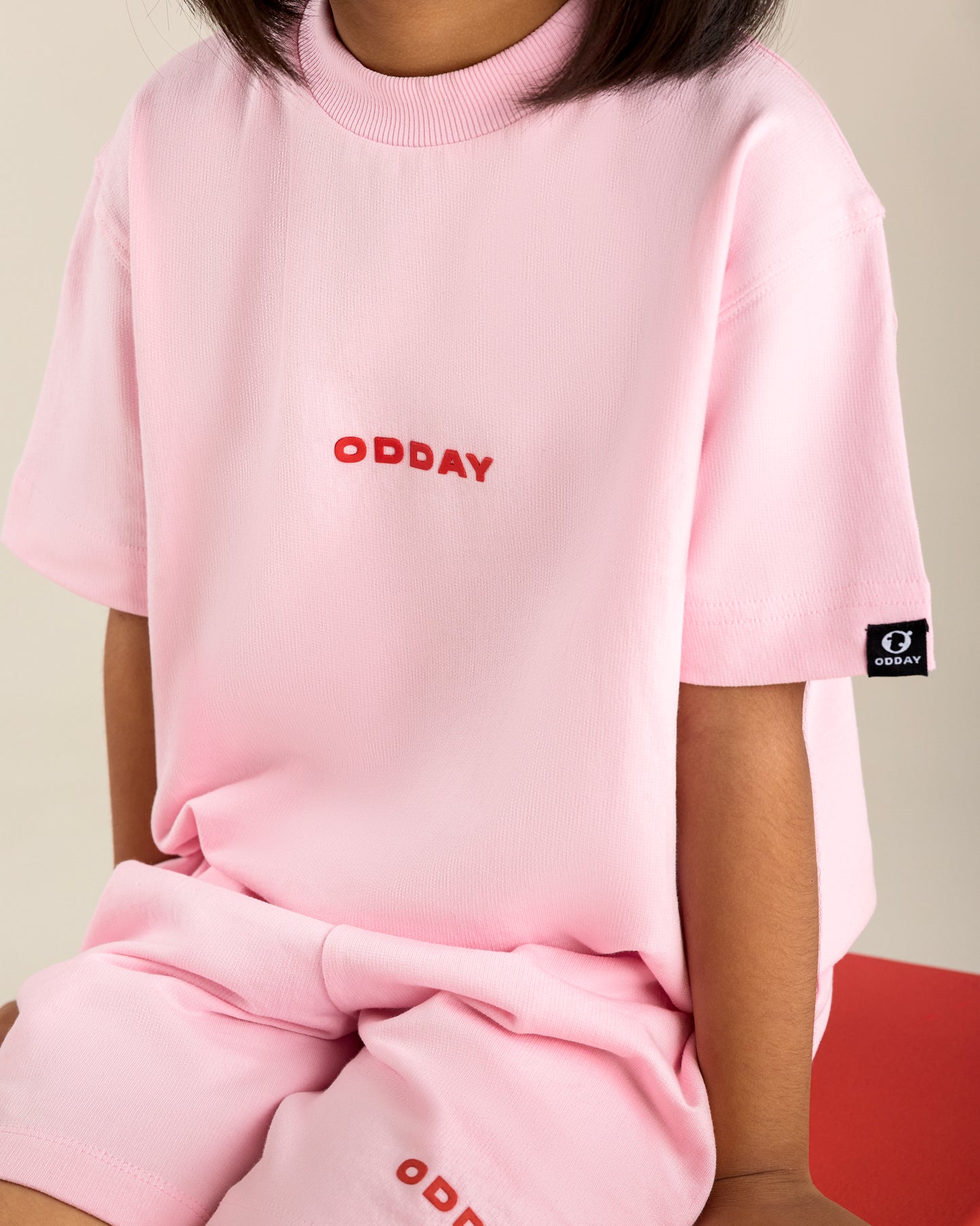 ODDAY CORE SHORTS — Bubblegum Pink