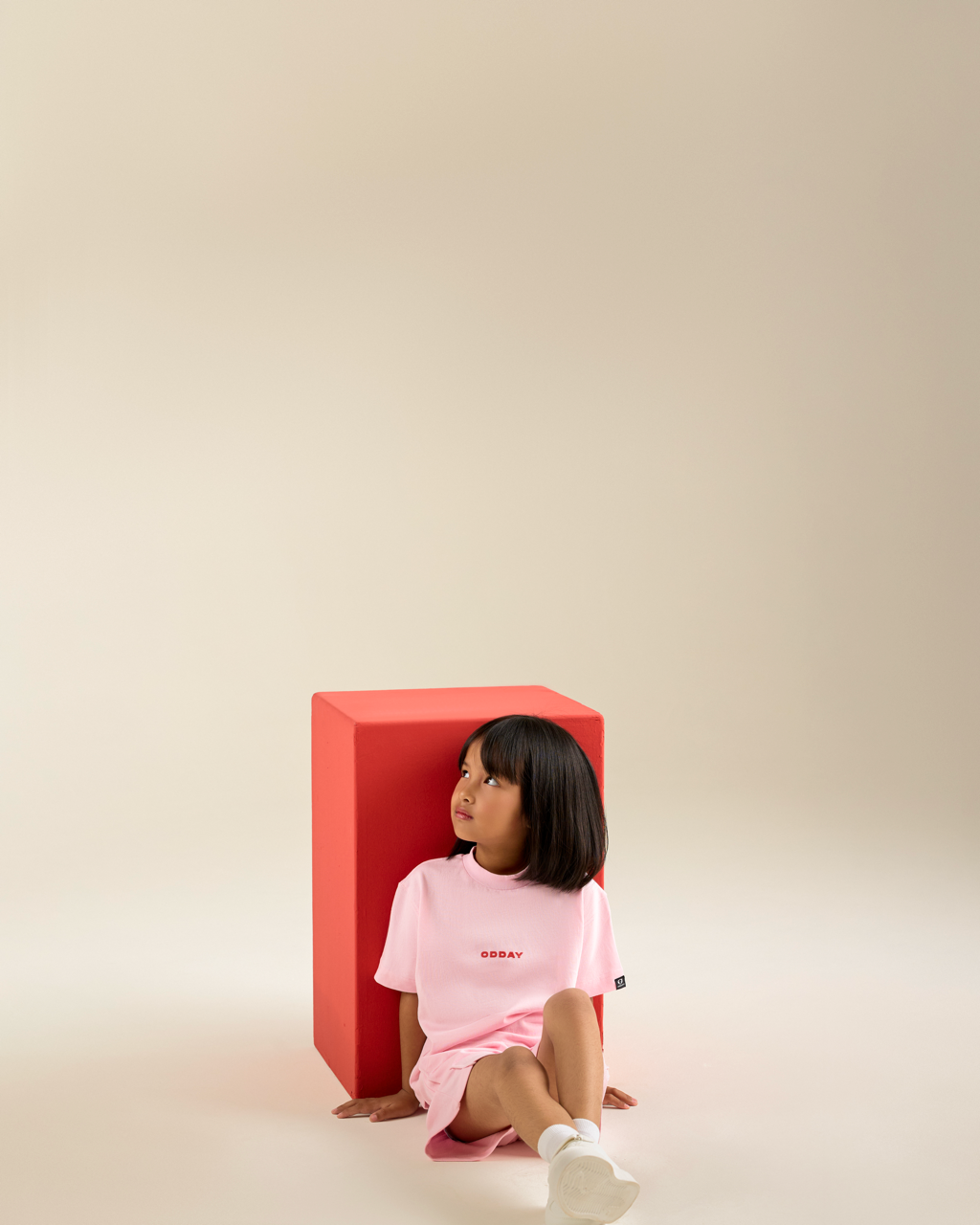 ODDAY CORE TEE — Bubblegum Pink