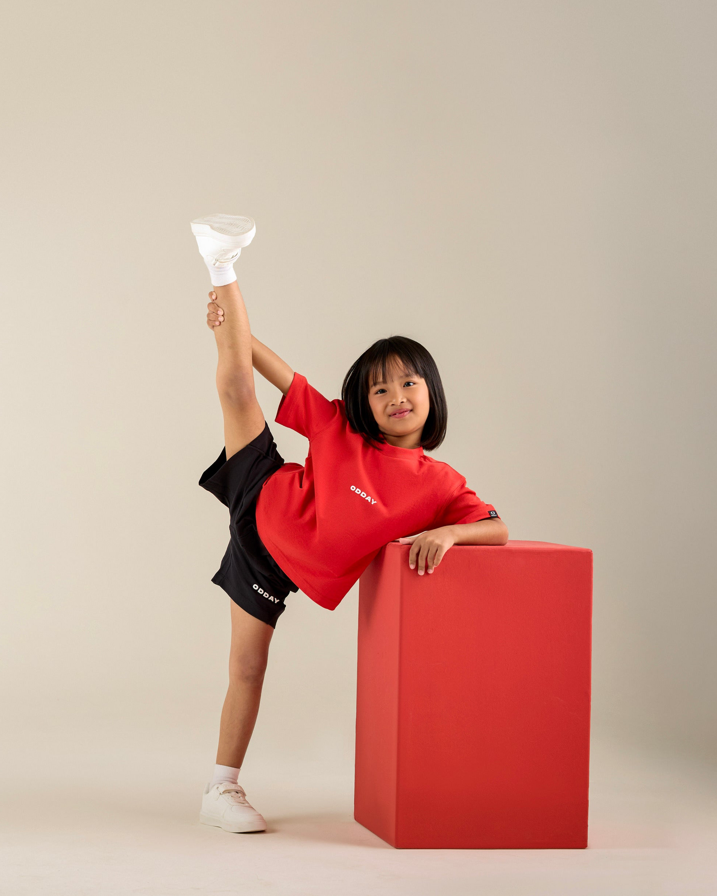 ODDAY CORE CO-ORDS — Power Red