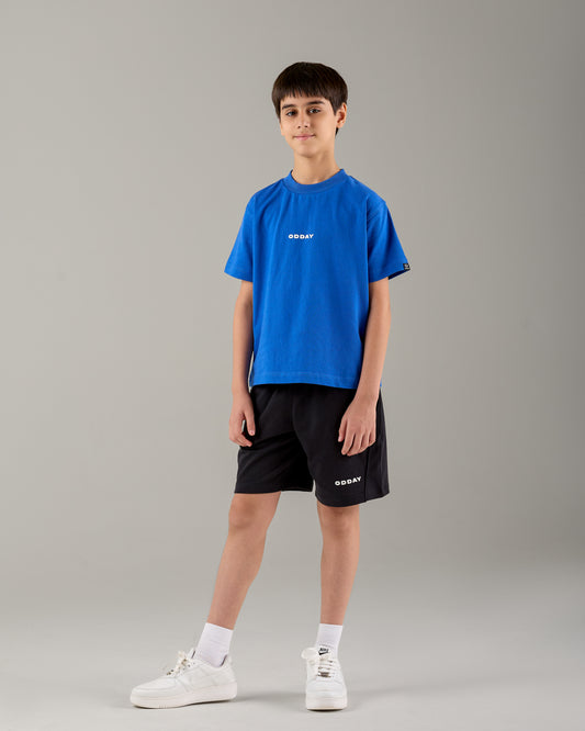 ODDAY CORE TEE — Cobalt Blue