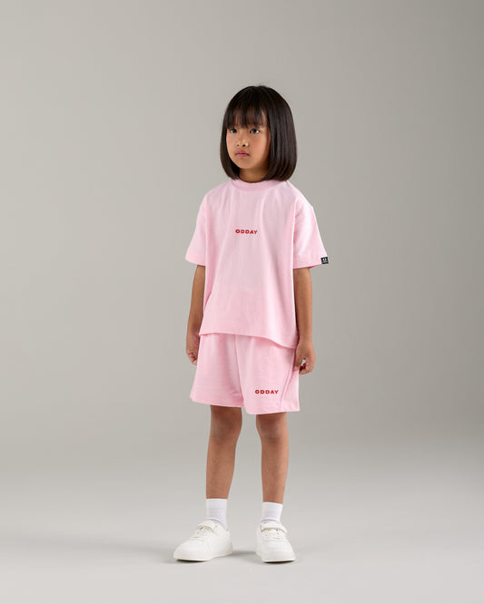 ODDAY CORE SHORTS — Bubblegum Pink