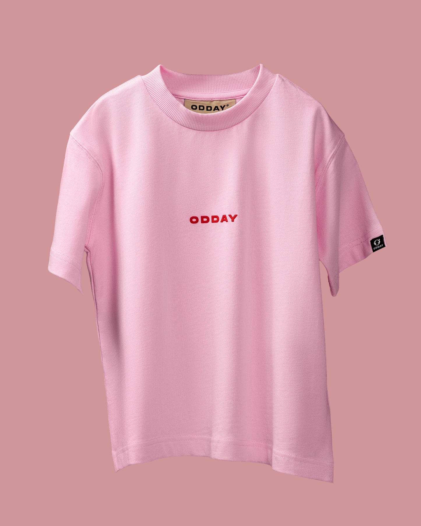 ODDAY CORE TEE — Bubblegum Pink