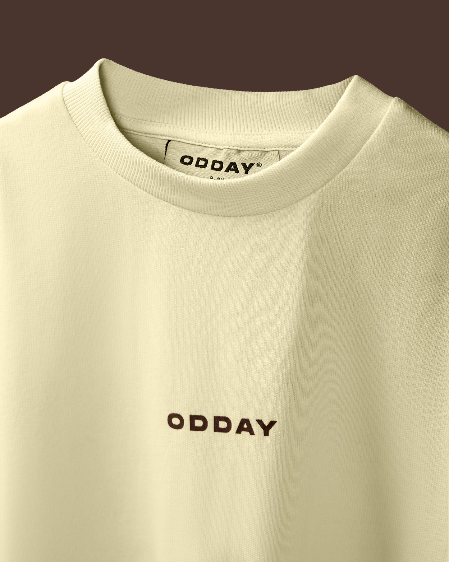 ODDAY Graphic Tee — Bloom (Butter Yellow)