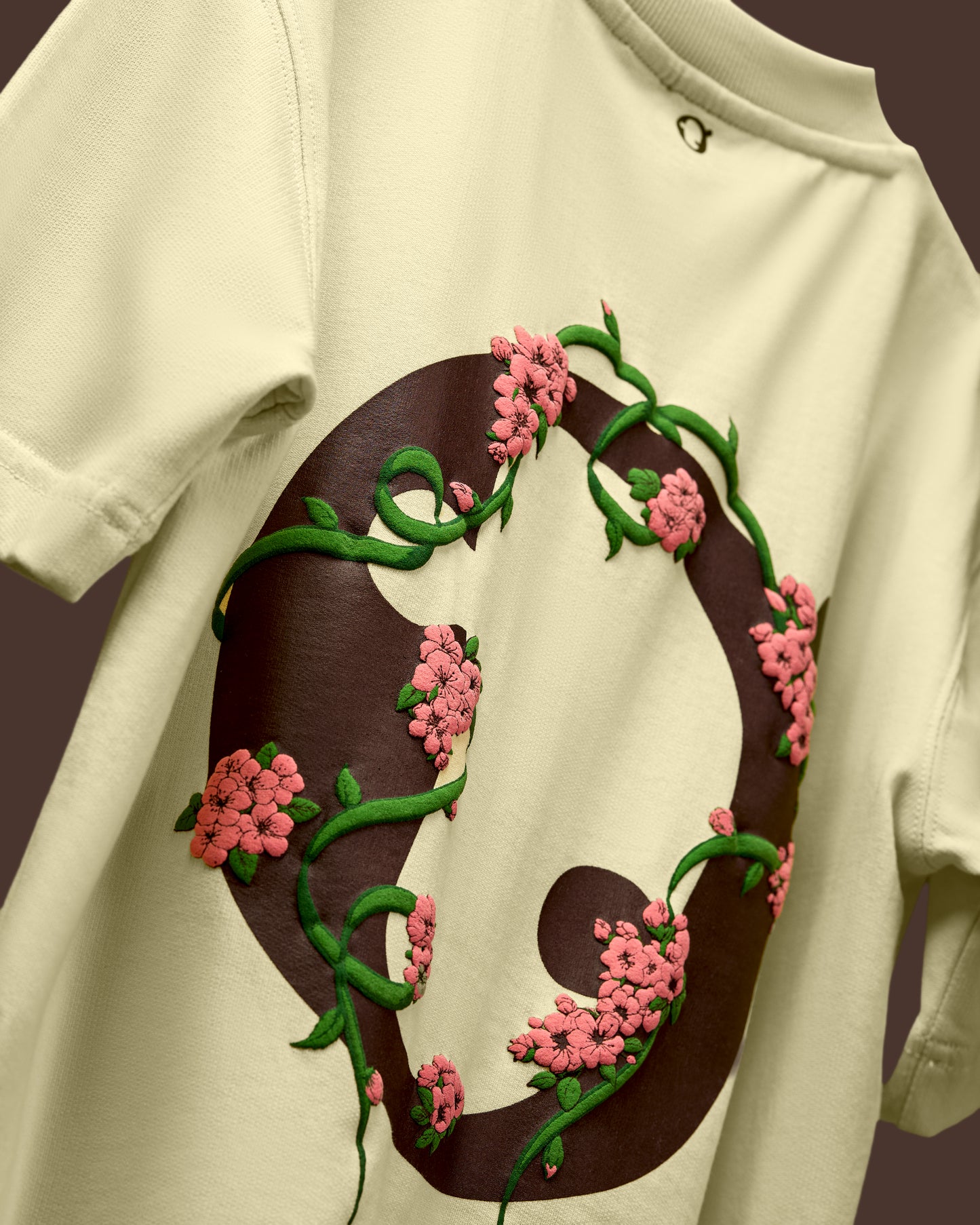 ODDAY Graphic Tee — Bloom (Butter Yellow)