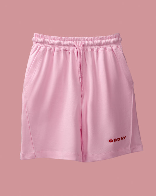 ODDAY CORE SHORTS — Bubblegum Pink