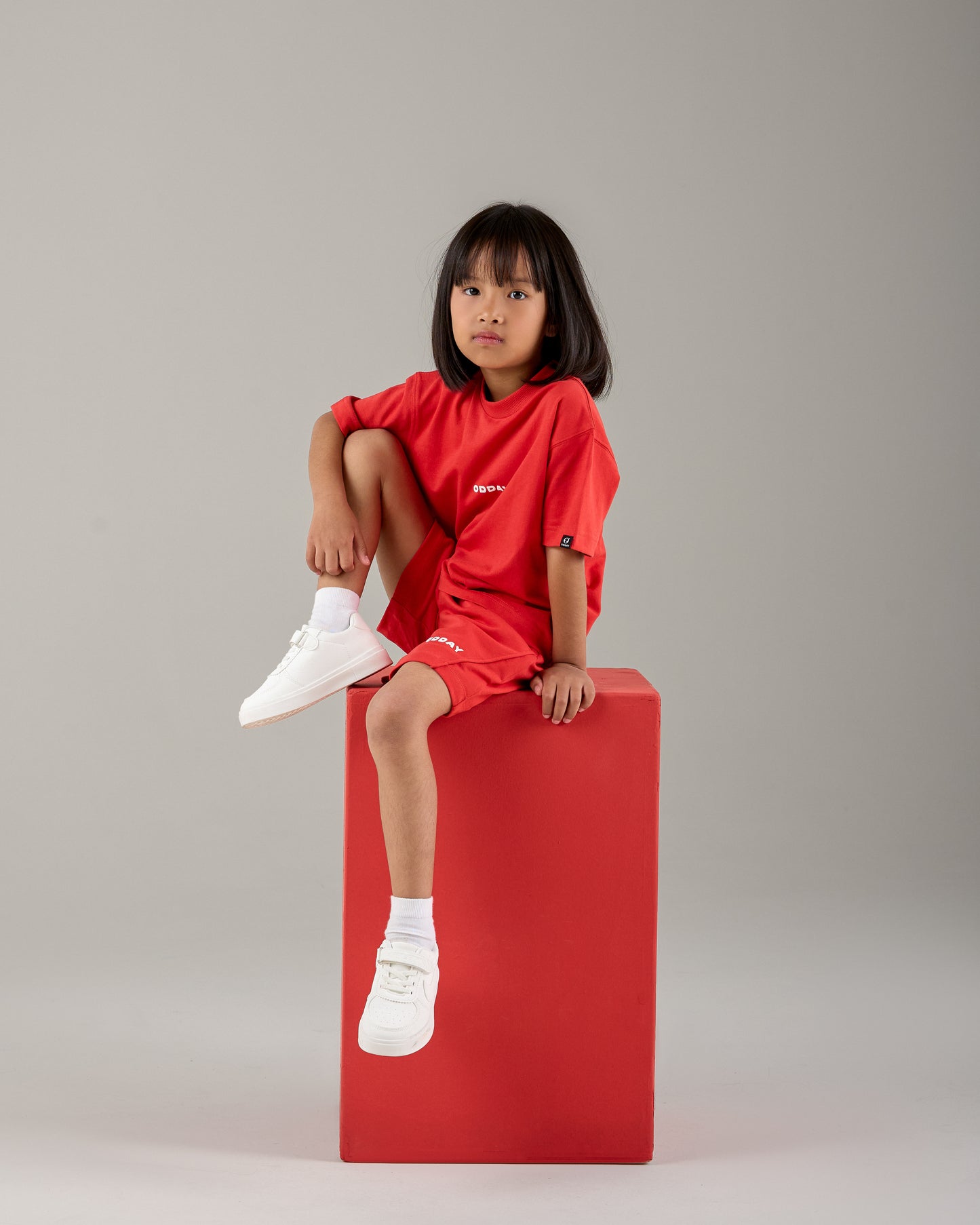 ODDAY CORE CO-ORDS — Power Red